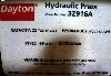  DAYTON 25 Ton Hydraulic Press,